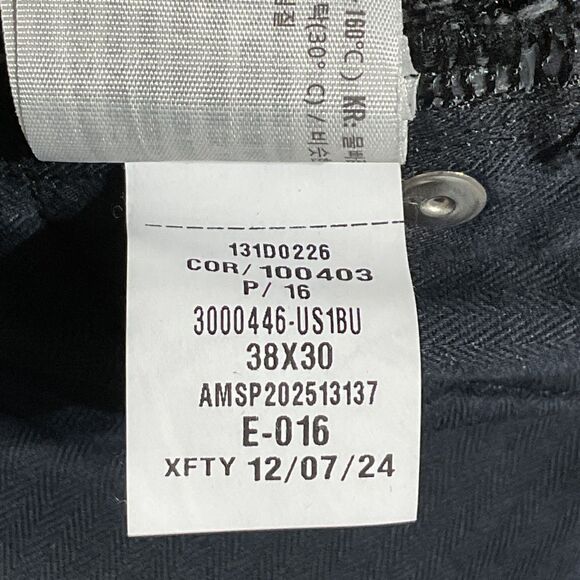 Abercrombie & Fitch Mens Black Baggy Jeans 38x30 Relaxed - Picture 6 of 10